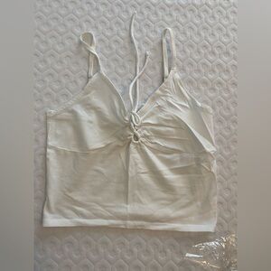 Hollister white top